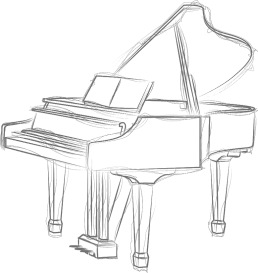 piano sketch